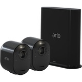 Arlo Ultra Kasse IP-sikkerhedskamera Indendørs & udendørs 1536 x 1536 pixel Loft/væg Sort, IP-sikkerhedskamera, Indendørs & udendørs, Trådløs, 6500 K, 2400 Mhz, FCC, IC, CE
