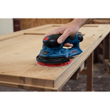 Bosch Batteridrevet excentersliber GEX 12V-150-3 Professional solo, 12 Volt, Tilfældige rystepudser Blå/Sort