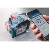 Bosch GLL 3-80 C Professional Linjeniveau 30 m 630 - 650 nm (< 10 mW), Kryds- & linjelaser Blå/Sort, 30 m, 0,2 mm/m, 4°, 120 m, 630 nm, Horisontal/vertikal