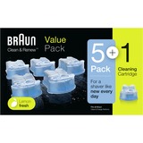 Braun CCR5 + 1 Tilbehør Til Barbermaskiner, Rengøringsmidler Blå, Plast, Irland, geschikt voor alle Braun Clean&Charge reinigingsstations, 1,19 kg, 135 mm