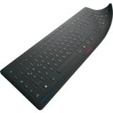 CHERRY 61510017 Tastatur cover, Beskyttelsesfilm Sort, Tastatur cover, Silikone, 463 mm, 164 mm, 100 g, Sort