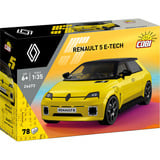 COBI Renault 5 E-Tech, Bygge legetøj Gul