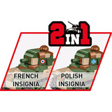 COBI Renault R-35, Bygge legetøj 