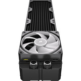 Corsair Hydro X-Serie XR7 480 mm V2, Radiator Sort
