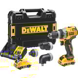 DEWALT Batteridrevet bore-/skruemaskine DCD703L2T, 12Volt, Bore-/ skruemaskine Gul/Sort