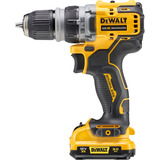 DEWALT DCD703L2T-QW, Bore-/ skruemaskine Gul/Sort