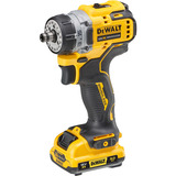 DEWALT DCD703L2T-QW, Bore-/ skruemaskine Gul/Sort