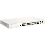 D-Link DBS-2000-28MP netværksswitch Administreret L2 Gigabit Ethernet (10/100/1000) Grå Administreret, L2, Gigabit Ethernet (10/100/1000), Stativ-montering