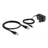 DeLOCK 64182, USB hub grå