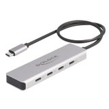 DeLOCK 64231, USB hub grå