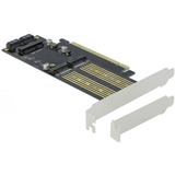 DeLOCK 90486 interface-kort/adapter Intern M.2, Interface card PCIe, M.2, Lavprofil, PCIe 4.0, Kina, Windows 10, Windows 8.1