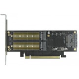 DeLOCK 90486 interface-kort/adapter Intern M.2, Interface card PCIe, M.2, Lavprofil, PCIe 4.0, Kina, Windows 10, Windows 8.1