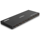 DeLOCK HDMI-splitter 1 x HDMI ind til 8 x HDMI ud 4K 60 Hz, HDMI splitter Sort