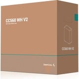 DeepCool CC560 V2, Towerkabinet Hvid
