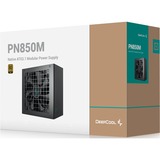 DeepCool PN850M, PC strømforsyning Sort