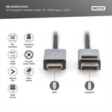 Digitus Adapterkabel DisplayPort > HDMI, UHD 4K Sort