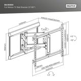 Digitus DA-90454, Wall Mount Sort (mat)