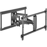 Digitus Full Motion TV-vægbeslag 37" - 80", Wall Mount Sort (mat)