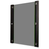 Digitus Glasfrontdør til 19" 16U vægboks Unique-serie, Frontpanel Sort