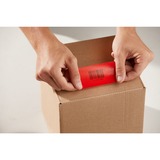 Dymo 2133399 selvklæbende etiket Afrundet rektangel Aftagelig Rød 220 stk, Tape Rød, Afrundet rektangel, Aftagelig, Universel, Papir, 1 kg