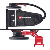 EINHELL TP-DWS 18/225 Li BL Solo, 4259995, Drywall sander Rød/Sort