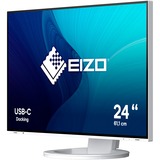 EIZO FlexScan EV2485-WT computerskærm 61,2 cm (24.1") 1920 x 1200 pixel WUXGA LCD Hvid, LED-skærm Hvid, 61,2 cm (24.1"), 1920 x 1200 pixel, WUXGA, LCD, 5 ms, Hvid