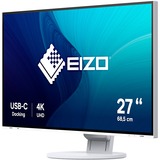 EIZO FlexScan EV2785-WT LED display 68,6 cm (27") 3840 x 2160 pixel 4K Ultra HD Hvid, LED-skærm Hvid, 68,6 cm (27"), 3840 x 2160 pixel, 4K Ultra HD, LED, 14 ms, Hvid