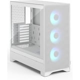 Fractal Design Pop 2 Air White TG RGB, Towerkabinet Hvid