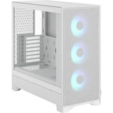 Fractal Design Pop 2 Air White TG RGB, Towerkabinet Hvid