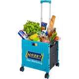Hazet INDKØBSVOGN med HAZET-logo, Trolley Lyseblå/Sort