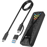 ICY BOX 61189, Drev kabinet Sort