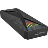 ICY BOX Spade Case 1805, Drev kabinet Sort