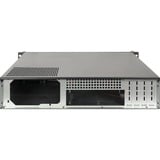Inter-Tech IPC 2U-2504, Server boliger Sort