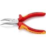 KNIPEX 25 26 160 Side-cutting pliers tang, Gripper Side-cutting pliers, Krom-vanadium-stål, Plastik, Rød/orange, 16 cm, 144 g