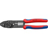 KNIPEX 97 21 215 C, Crimpning værktøj Rød/Blå
