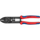 KNIPEX 97 21 215 C, Crimpning værktøj Rød/Blå