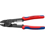 KNIPEX 97 21 215 C, Crimpning værktøj Rød/Blå