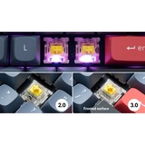 Keychron Gateron G Pro 3.0 Hvid Switch-sæt, Key switch Hvid/gennemsigtig