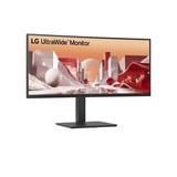 LG 34BA75QE, LED-skærm Sort