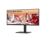 LG 34BA75QE, LED-skærm Sort