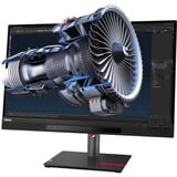 Lenovo ThinkVision 27 3D computerskærm 68,6 cm (27") 3840 x 2160 pixel 4K Ultra HD LED Sort, LED-skærm Sort, 68,6 cm (27"), 3840 x 2160 pixel, 4K Ultra HD, LED, 6 ms, Sort