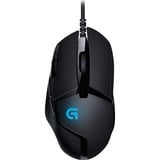 Logitech G402 Hyperion Fury mus USB Type-A Optisk 4000 dpi, Gaming mus Sort, Optisk, USB Type-A, 4000 dpi, 1 ms, Sort