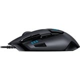 Logitech G402 Hyperion Fury mus USB Type-A Optisk 4000 dpi, Gaming mus Sort, Optisk, USB Type-A, 4000 dpi, 1 ms, Sort