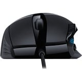 Logitech G402 Hyperion Fury mus USB Type-A Optisk 4000 dpi, Gaming mus Sort, Optisk, USB Type-A, 4000 dpi, 1 ms, Sort