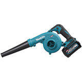 Makita Batteridrevet blæser UB002GZ01 XGT, 40 volt, Løvblæser Blå/Sort