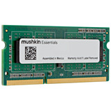 Mushkin SO-DIMM 8GB DDR3 Essentials hukommelsesmodul 1 x 8 GB 1333 Mhz 8 GB, 1 x 8 GB, DDR3, 1333 Mhz, 204-pin SO-DIMM