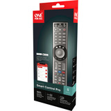 One for all Smart Control Pro 5 Advance App, Fjernbetjeningen Sort