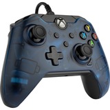 PDP 049-012-EU-BL spil-controller Sort, Blå USB Gamepad Analog/digital Xbox, Xbox One Blå/gennemsigtig, Gamepad, Xbox,Xbox One, D-måtte, Knappen Del, Analog/digital, Ledningsført, USB