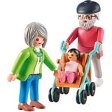 PLAYMOBIL My Life Bedsteforældre med baby, Bygge legetøj 