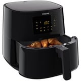 Philips 3000 series HD9270/96 Airfryer XL i 3000 serien Sort, Varmluftsteger, 6,2 L, 1,2 kg, Rapid Air, 0,5 t, 60 °C